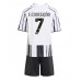 Maillot de foot Juventus Francisco Conceicao #7 Domicile vêtements enfant 2025-26 Manches Courtes (+ pantalon court)